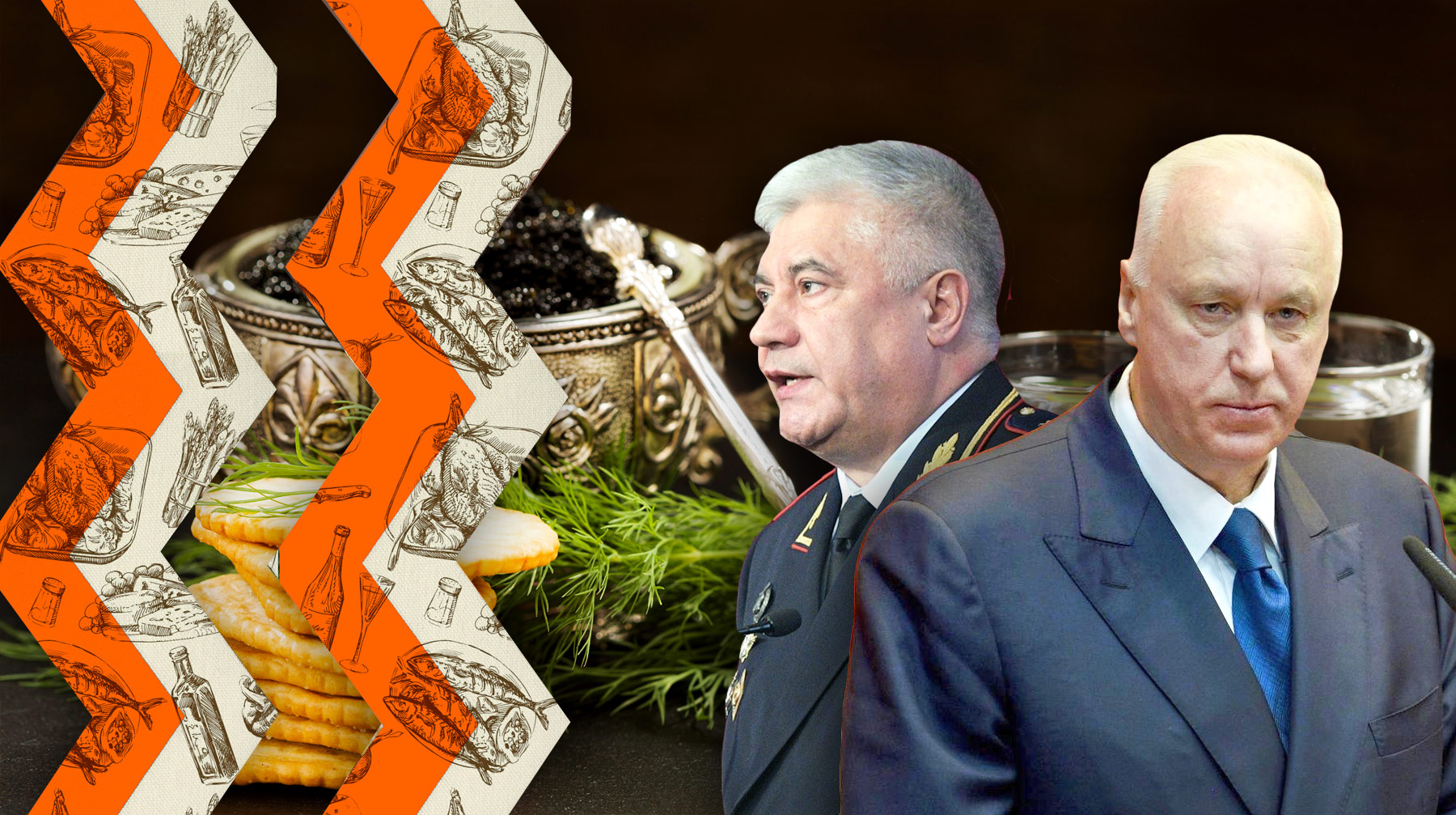 МВД потратило более 10 миллионов рублей на фуршет в Кремле Коллаж: © Daily Storm