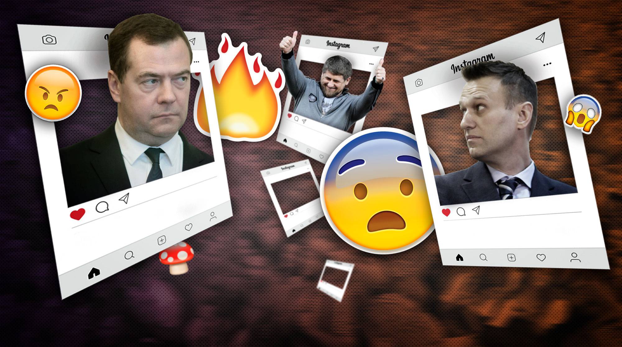 Dailystorm - Медведев и Кадыров победили Навального в соцсетях