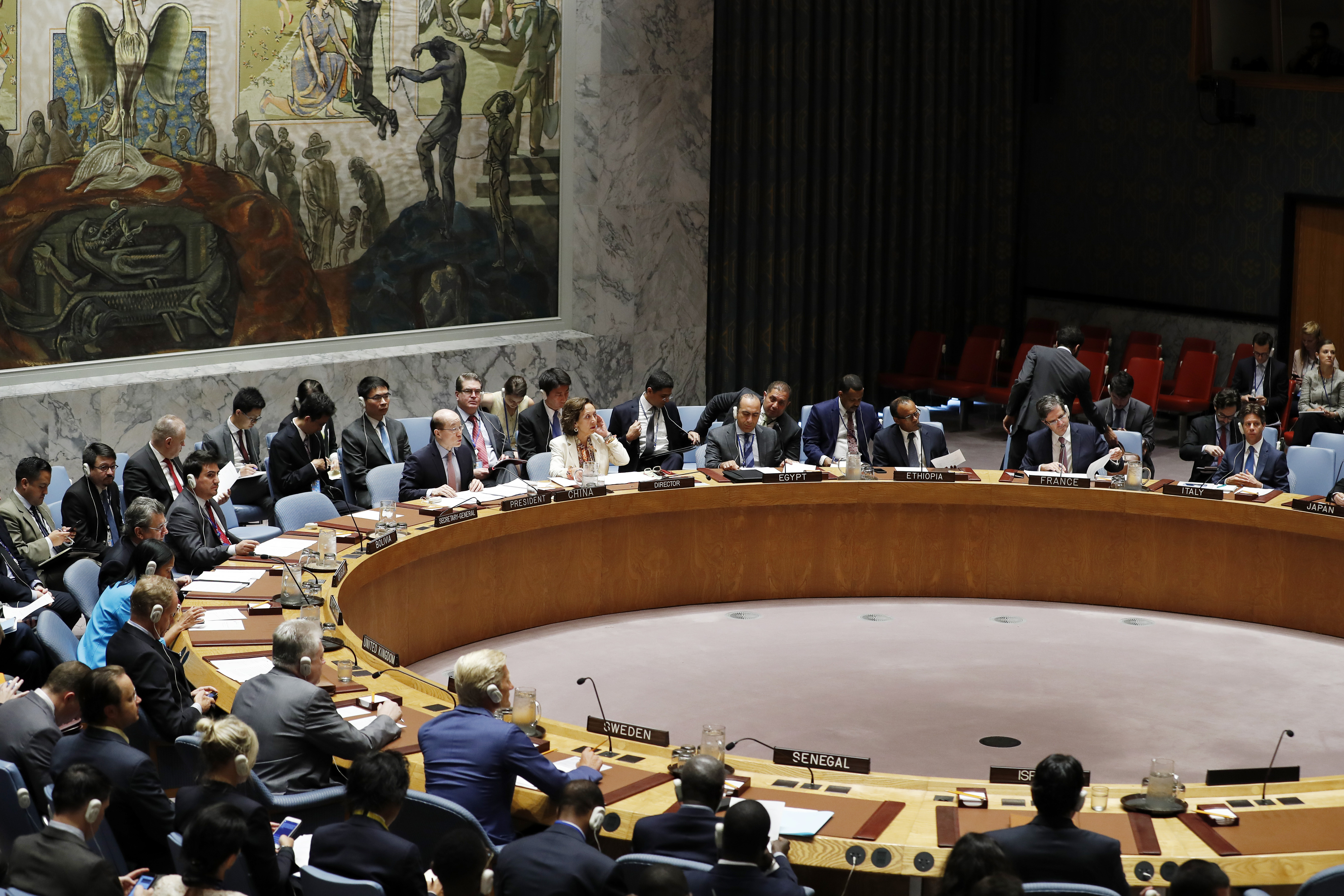 В СБ ООН уверены, что американский проект резолюции поддержат Россия и Китай undefined