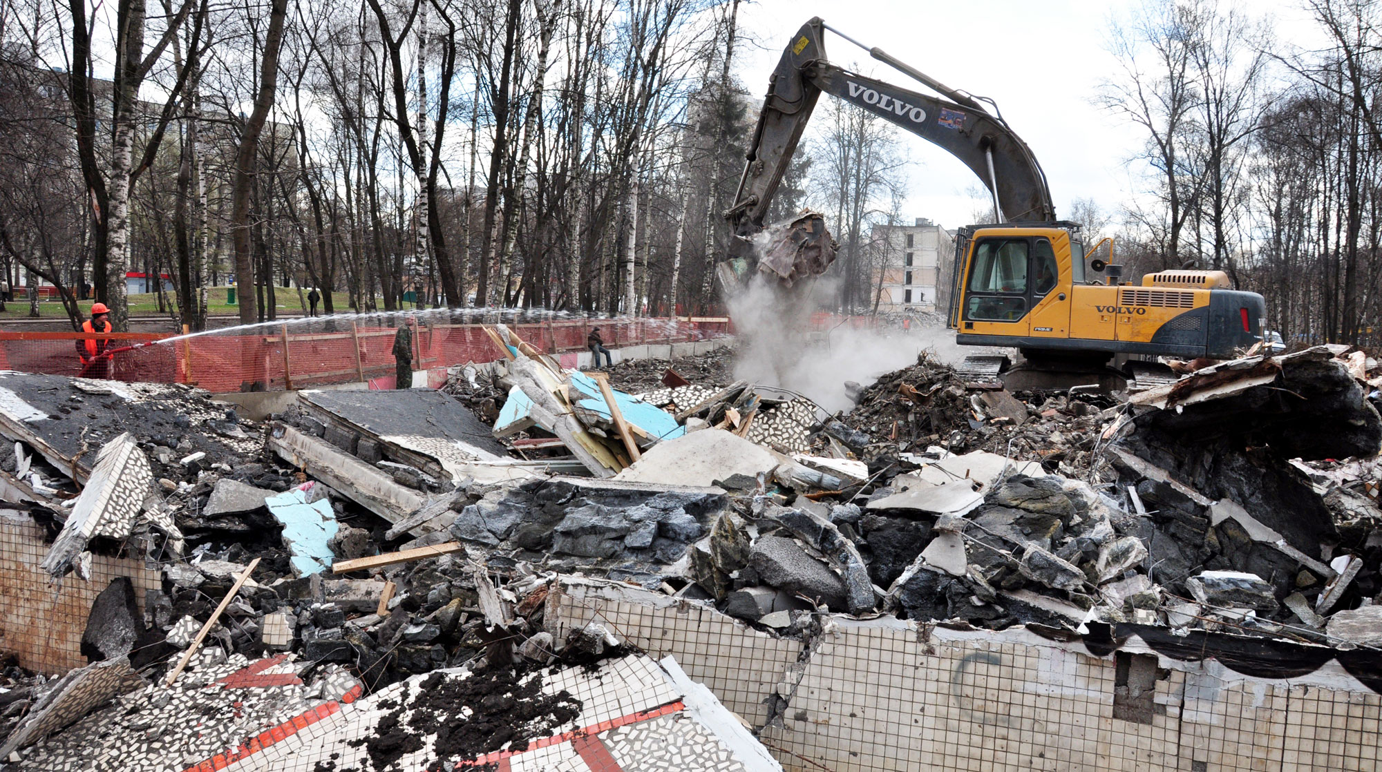 Крупнейший в Европе мусорный полигон строят на границе Московской и Владимирской областей undefined