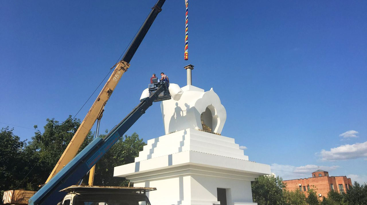 16 сентября рядом с мечетью в Отрадном будет открыто крупнейшее в столице культовое сооружение буддистов undefined