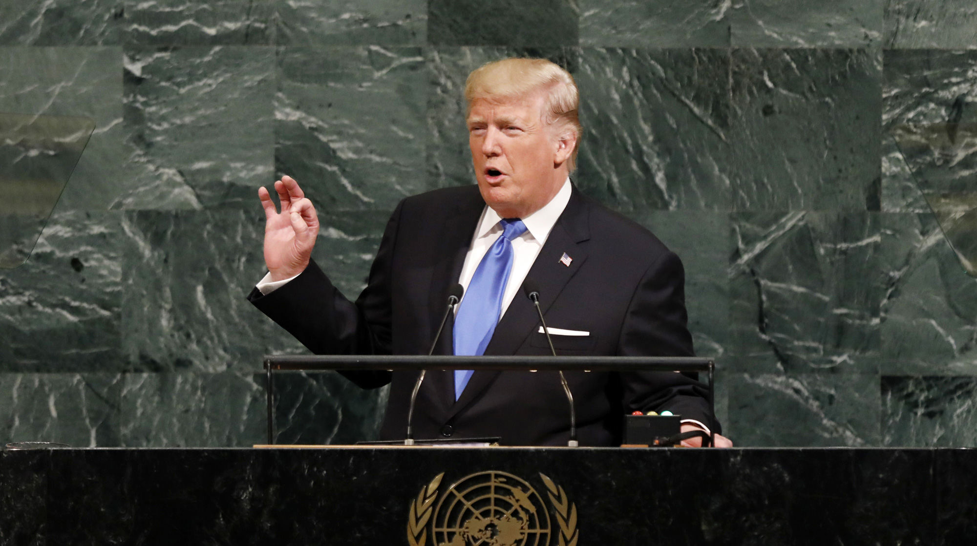 Президент США пообещал «полностью уничтожить» КНДР в случае угрозы для Америки или ее союзников undefined