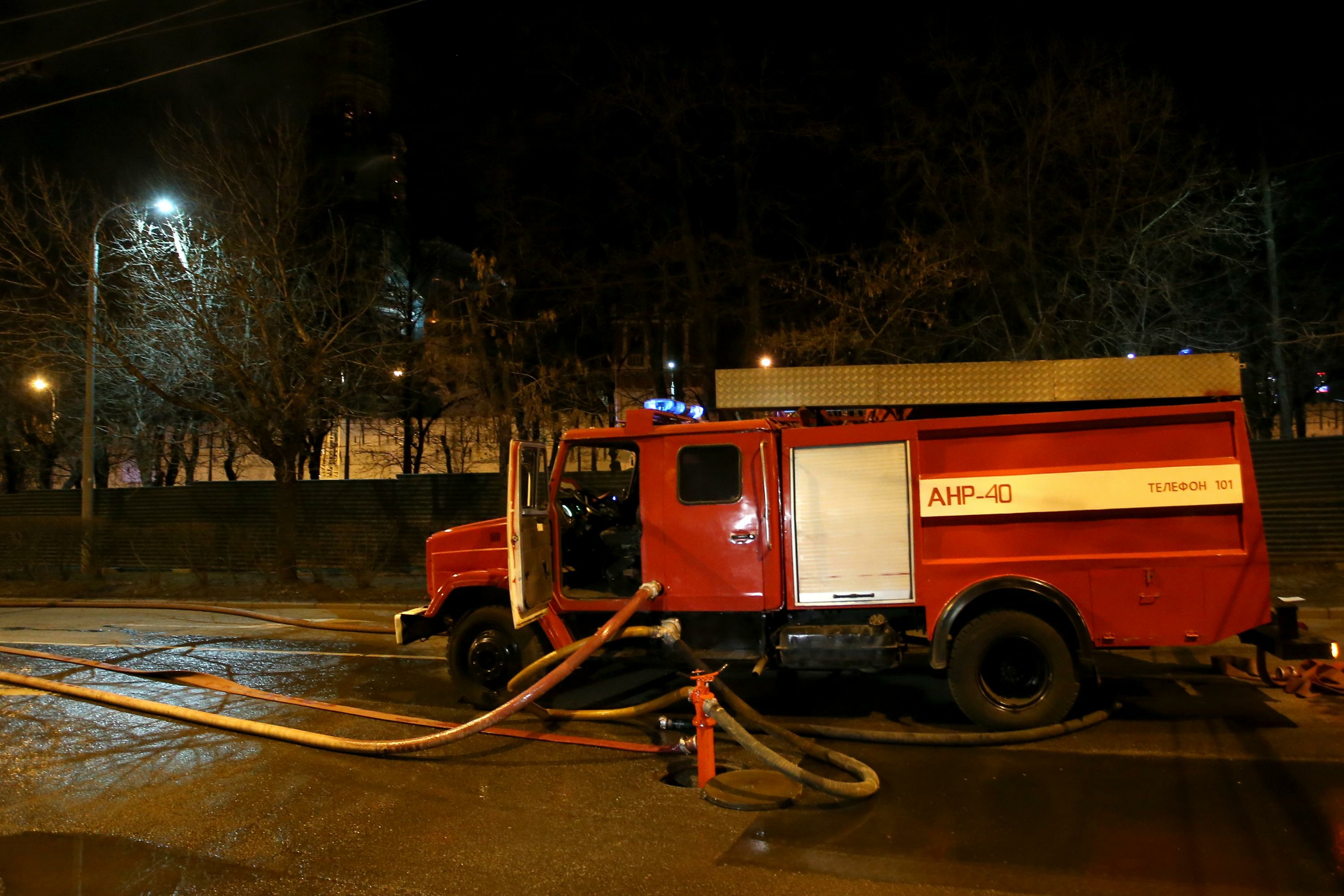 Пожар произошел на территории железнодорожной станции «Москва-Бутырская» undefined