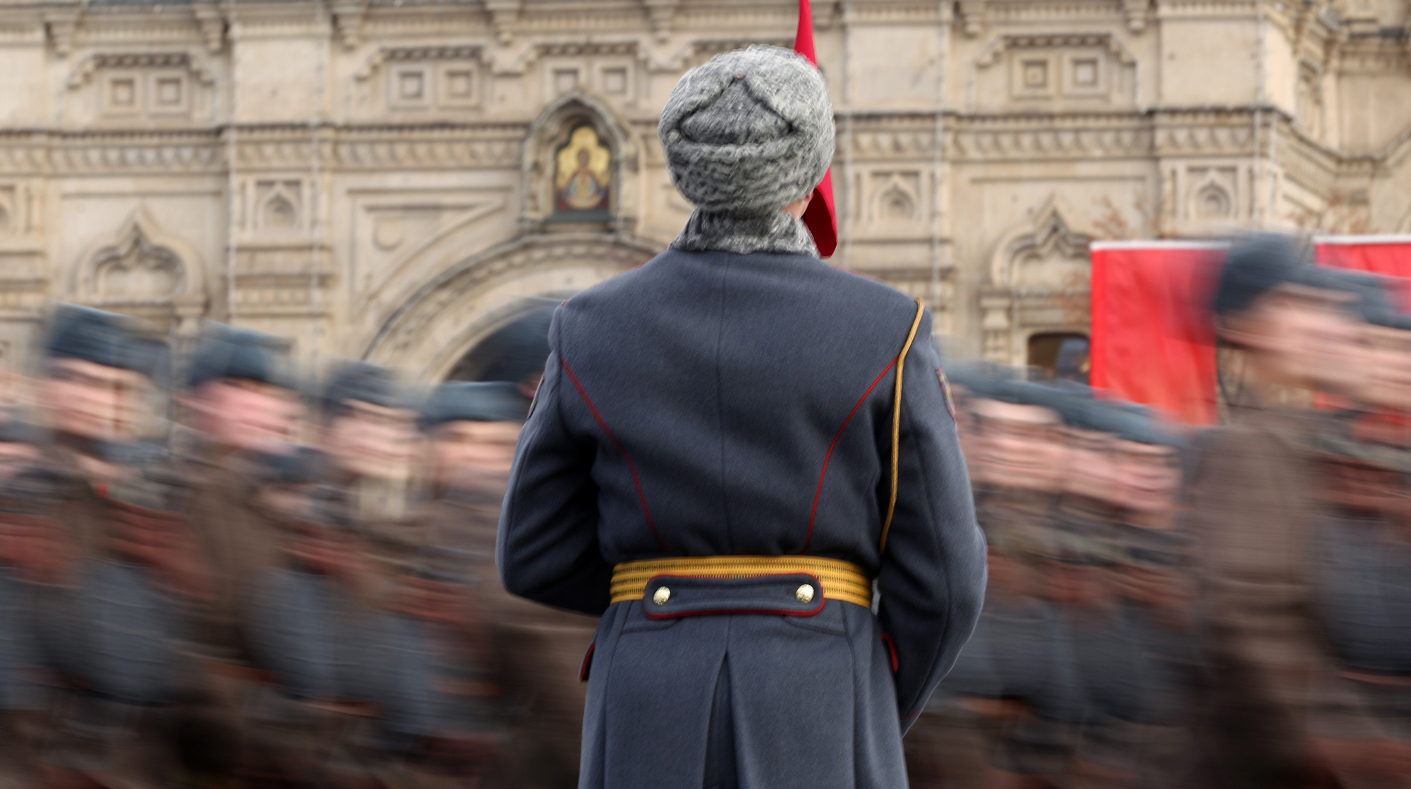 По Красной площади прошли пять тысяч солдат Фото: © Агентство Москва/Зыков Кирилл
