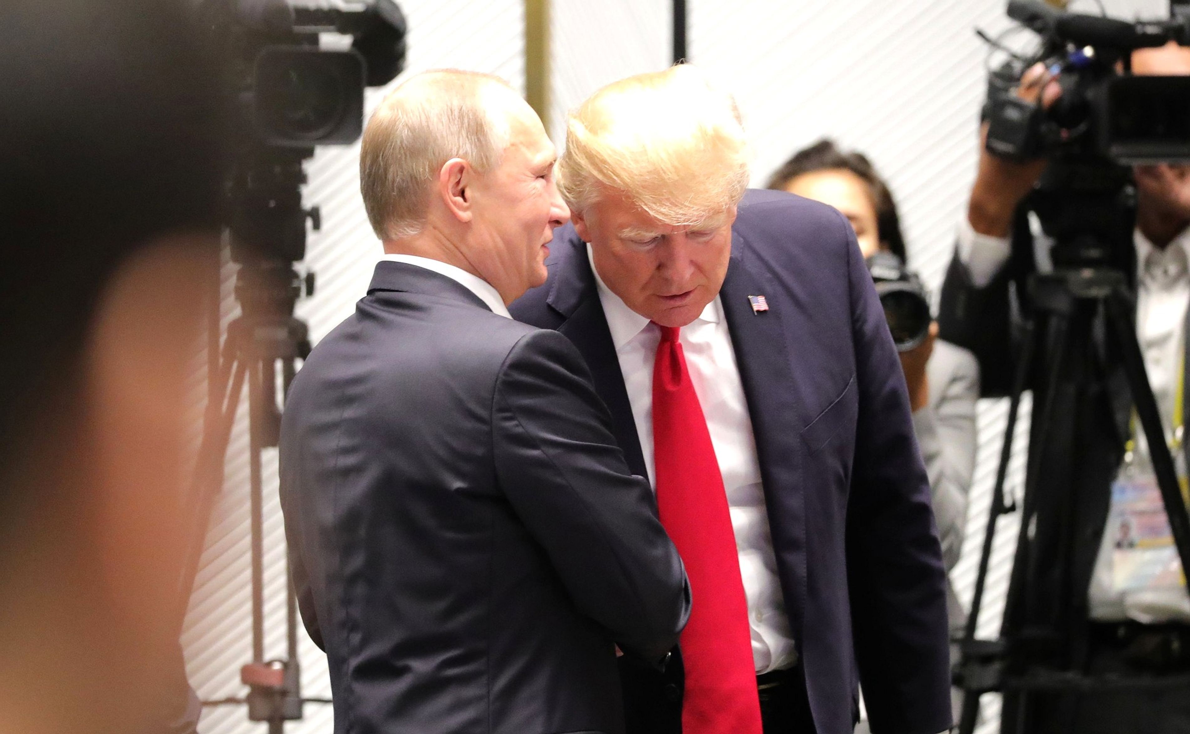 При этом он заявил, что не оспаривает позицию Путина, который верит в непричастность России Фото: ©GLOBAL LOOK press/ Kremlin Pool