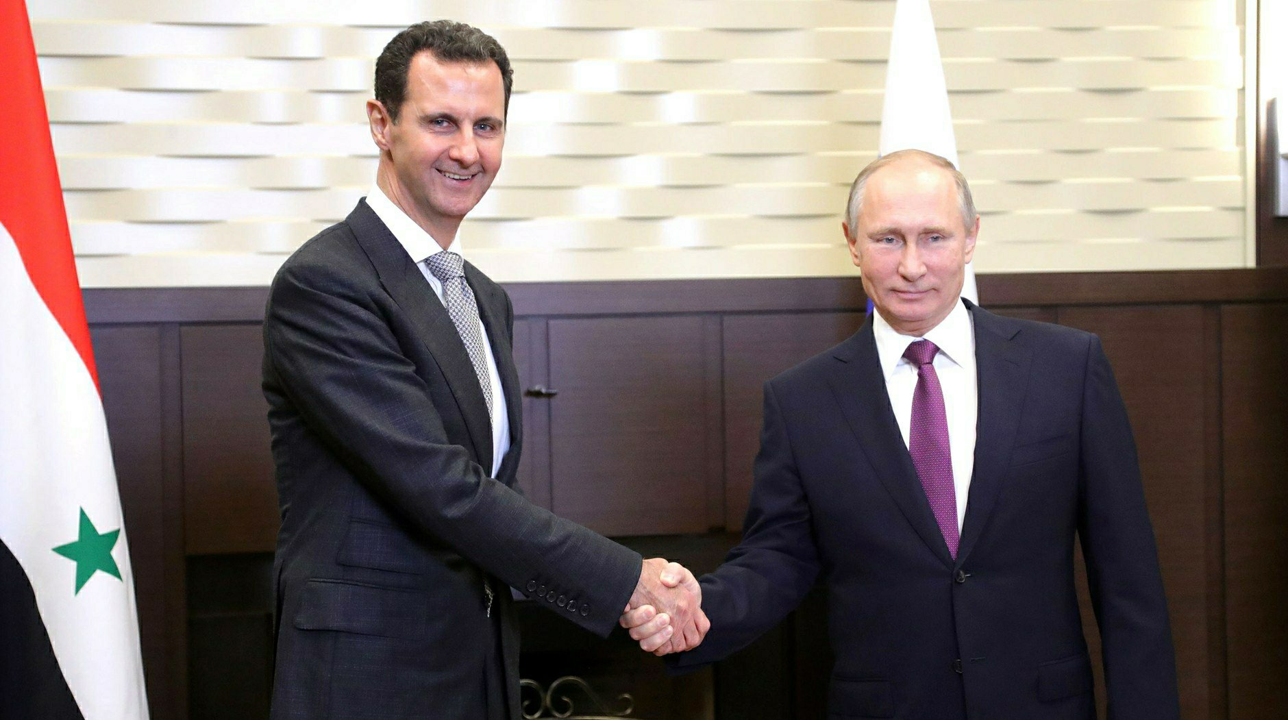 Dailystorm - Путин и Асад обсудили привлечение ООН к послевоенному обустройству Сирии