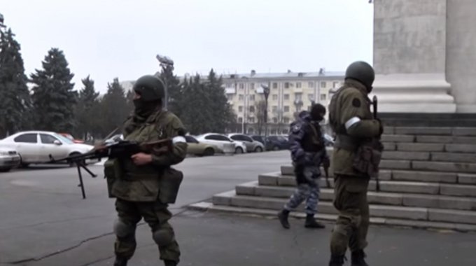 Dailystorm - В блокировании зданий в Луганске участвует подразделение из ДНР
