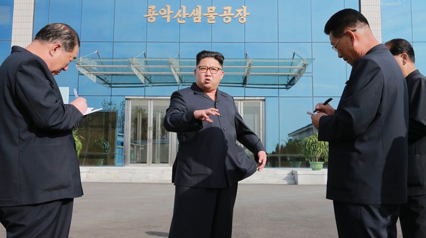 Dailystorm - Ким Чен Ын поздравил КНДР с созданием ядерного комплекса
