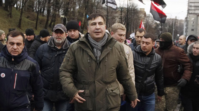 Dailystorm - Саакашвили призвал украинцев к штурму Верховной рады