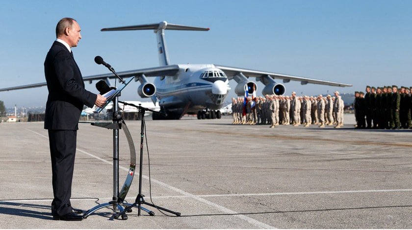 Dailystorm - Путин поблагодарил летчиков, которые мастерски прикрыли борт №1 в Сирии