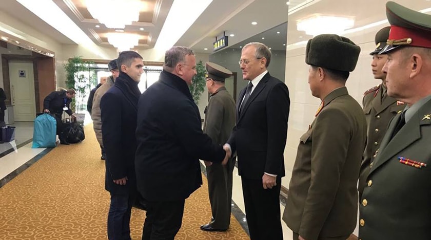 Делегация Минобороны РФ провела первое совместное заседание со своими коллегами из Северной Кореи undefined