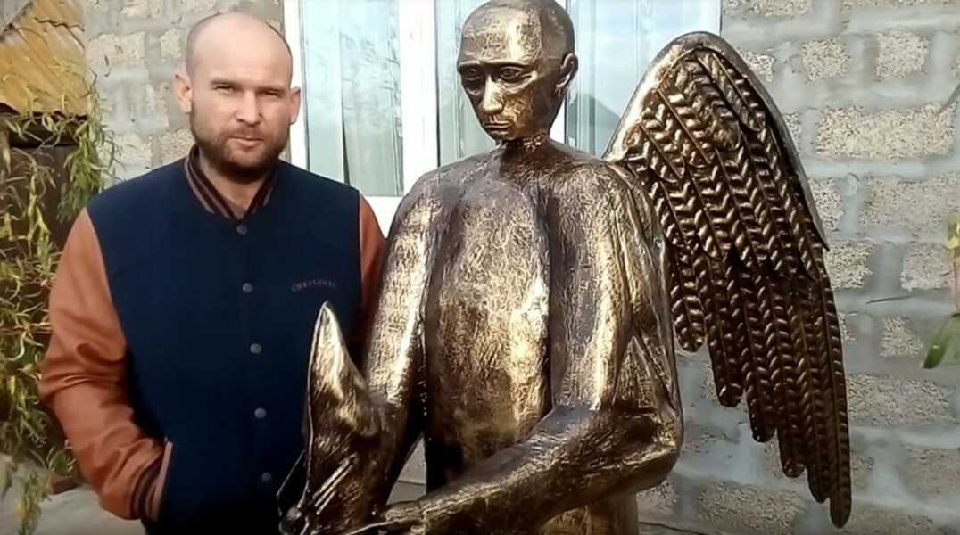 Железного Путина-медведя с осетром отправят в Кремль — Daily Storm