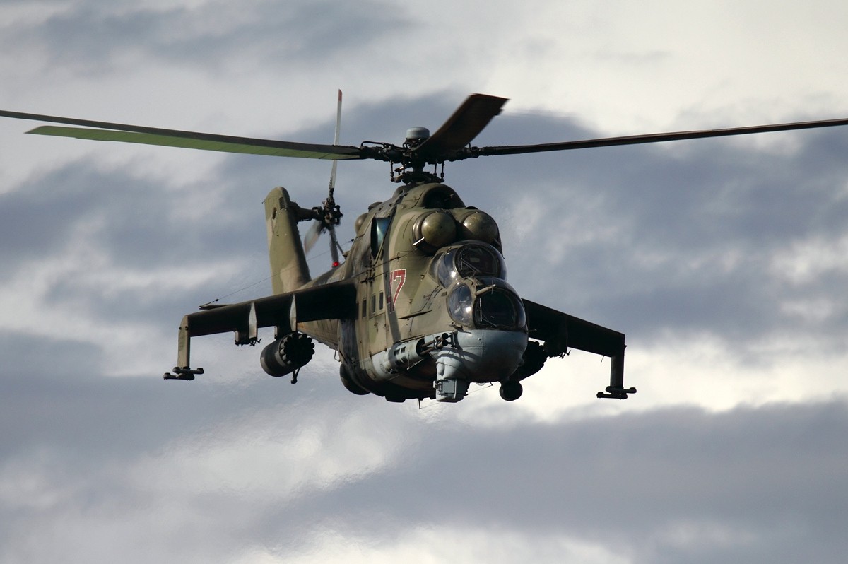 Dailystorm - В Сирии разбился российский вертолет Ми-24 с тремя военными на борту