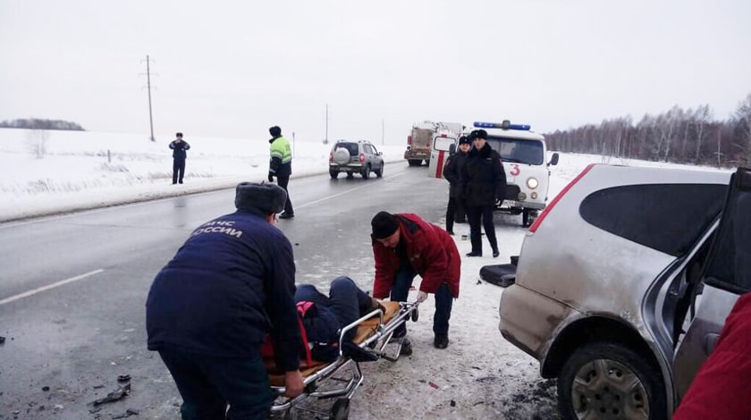 ДТП произошло в 06:30 мск на трассе Новосибирск — Барнаул undefined