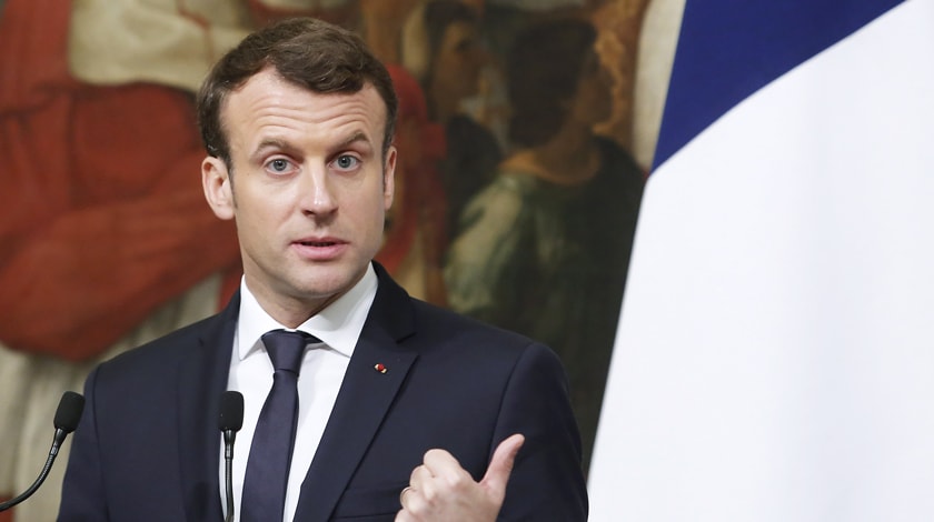 Пользователи соцсетей опасаются, что президент Франции попирает принципы свободной прессы Фото: © GLOBAL LOOK press