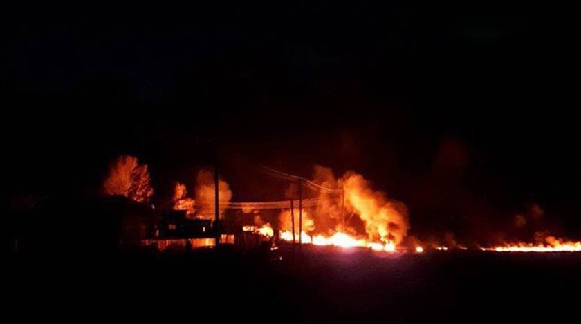 Спасатели и пожарные уже справились с огнем, пострадавших и жертв нет Фото: © saratov24.tv