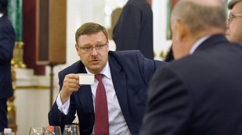 Dailystorm - Косачев принял за официантку украинского депутата в ПАСЕ