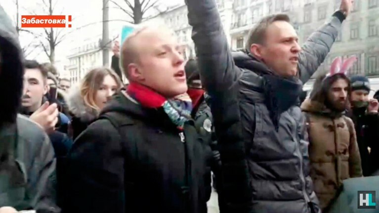 Алексей Навальный задержан в Москве — Daily Storm