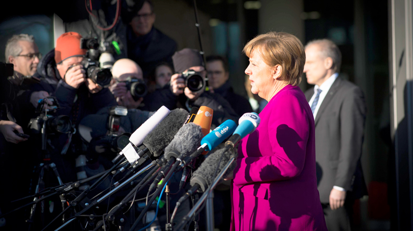 Переговоры между политическими силами в Германии проходили четыре с половиной месяца Фото: © GLOBAL LOOK press/Jens Jeske