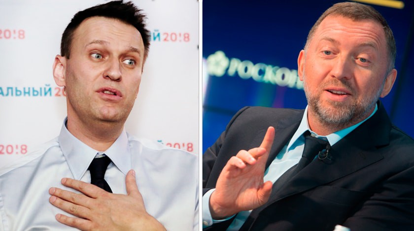 Dailystorm - Навальный бросил вызов Дерипаске: Скажите, где ложь?