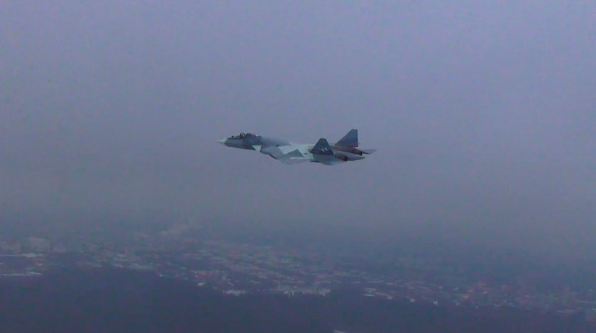 Dailystorm - Новейшие истребители Су-57 в Сирии сняли на видео