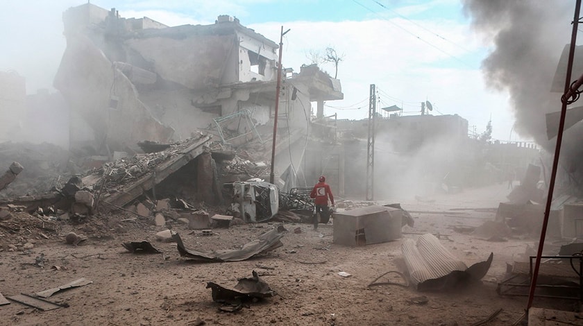 Генсек ООН призвал немедленно остановить военные действия в пригороде Дамаска Фото: © GLOBAL LOOK press