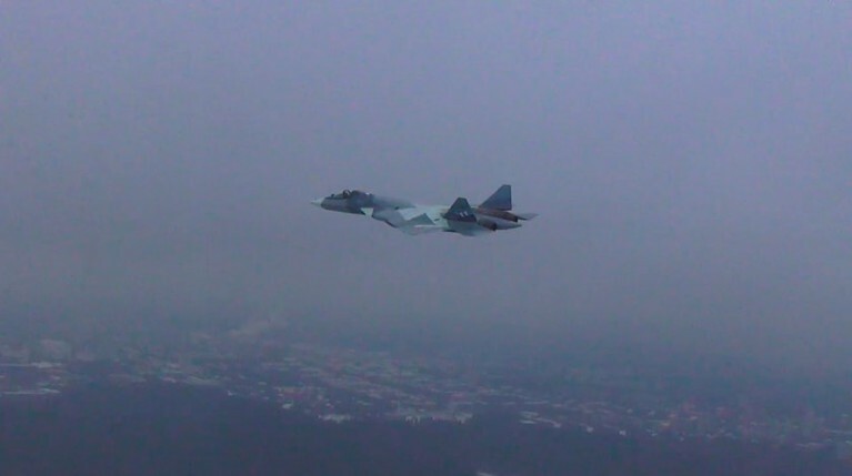 Новейшие истребители Су-57 в Сирии сняли на видео — Daily Storm