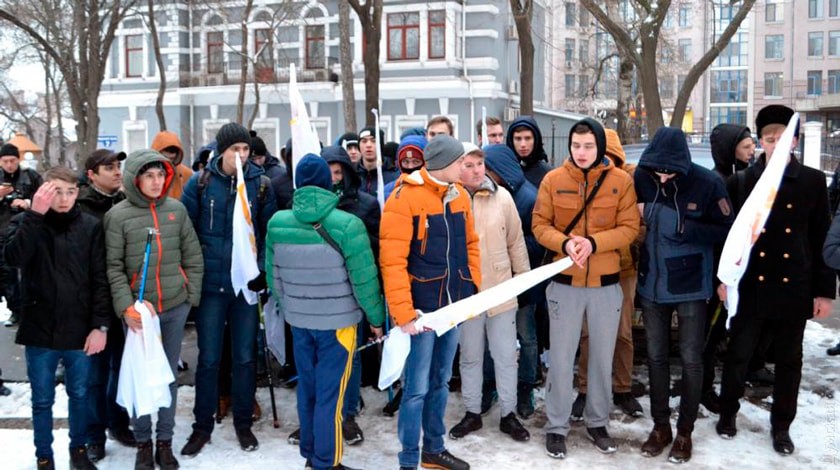 Dailystorm - В Одессе задержали подростков за участие в акции к 23 февраля