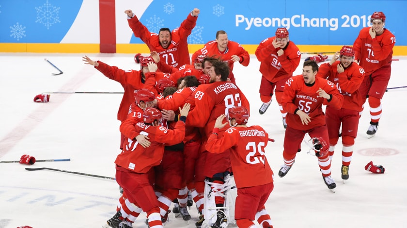 В полуфинале сборная разгромила Чехию со счетом 3:0 Фото: © GLOBAL LOOK press/Han Yan
