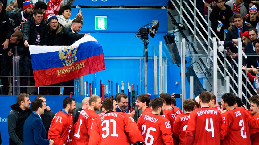 Dailystorm - Путин поздравил российских хоккеистов с победой на Олимпиаде в Пхенчхане