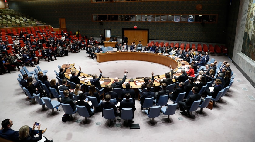Совбез ООН принял резолюцию с требованием прекратить военные действия в регионе на 30 дней Фото: © GLOBAL LOOK press/Li Muzi