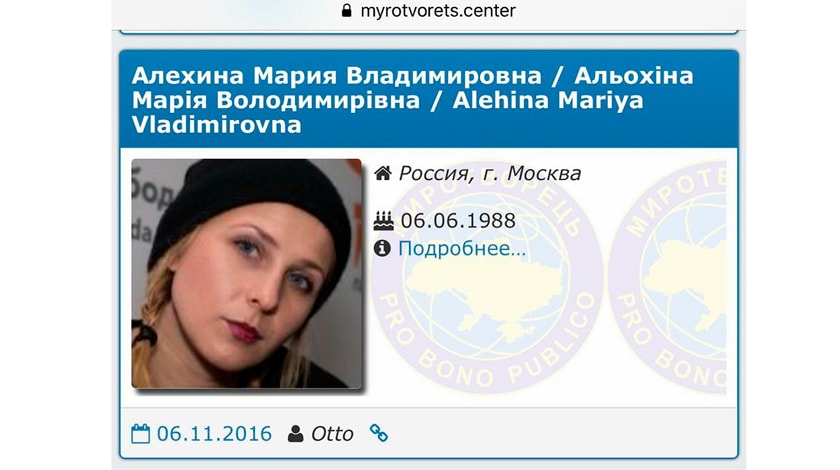 Марию Алехину и Ольгу Борисову ранее задержали в Крыму undefined