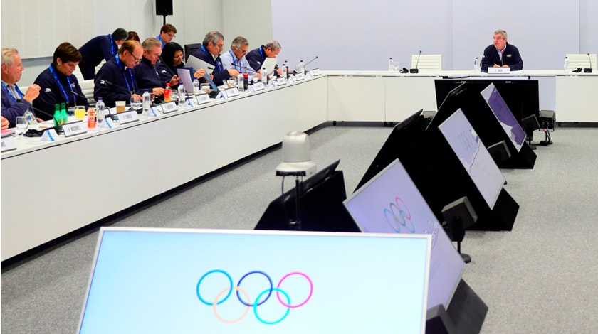 Членство ОКР было приостановлено 5 декабря 2017-го — за два месяца до старта Олимпиады Фото: © GLOBAL LOOK press/Michael Kappeler
