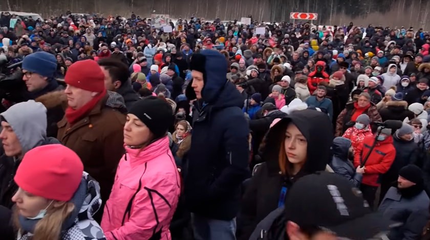 Dailystorm - В Волоколамске прошел очередной митинг местных жителей против свалки