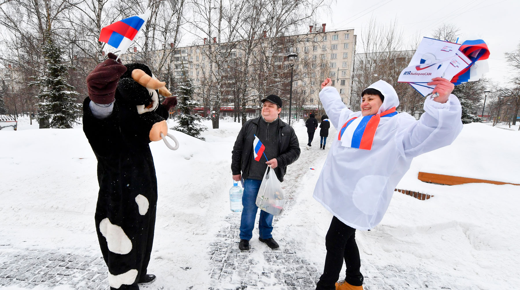 Как власти завлекают электорат на избирательные участки Фото: © Агентство Москва/Киселев Сергей