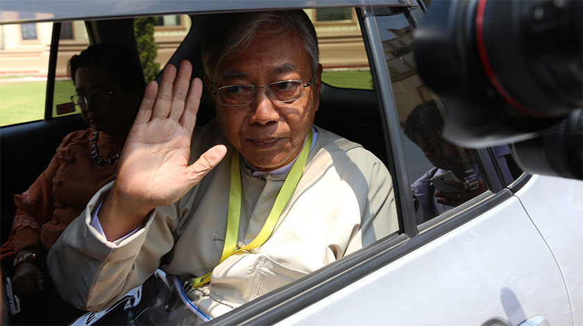 Тхин Чжо был первым гражданским главой государства после 50 лет правления военных Фото: GLOBAL LOOK press/U Aung
