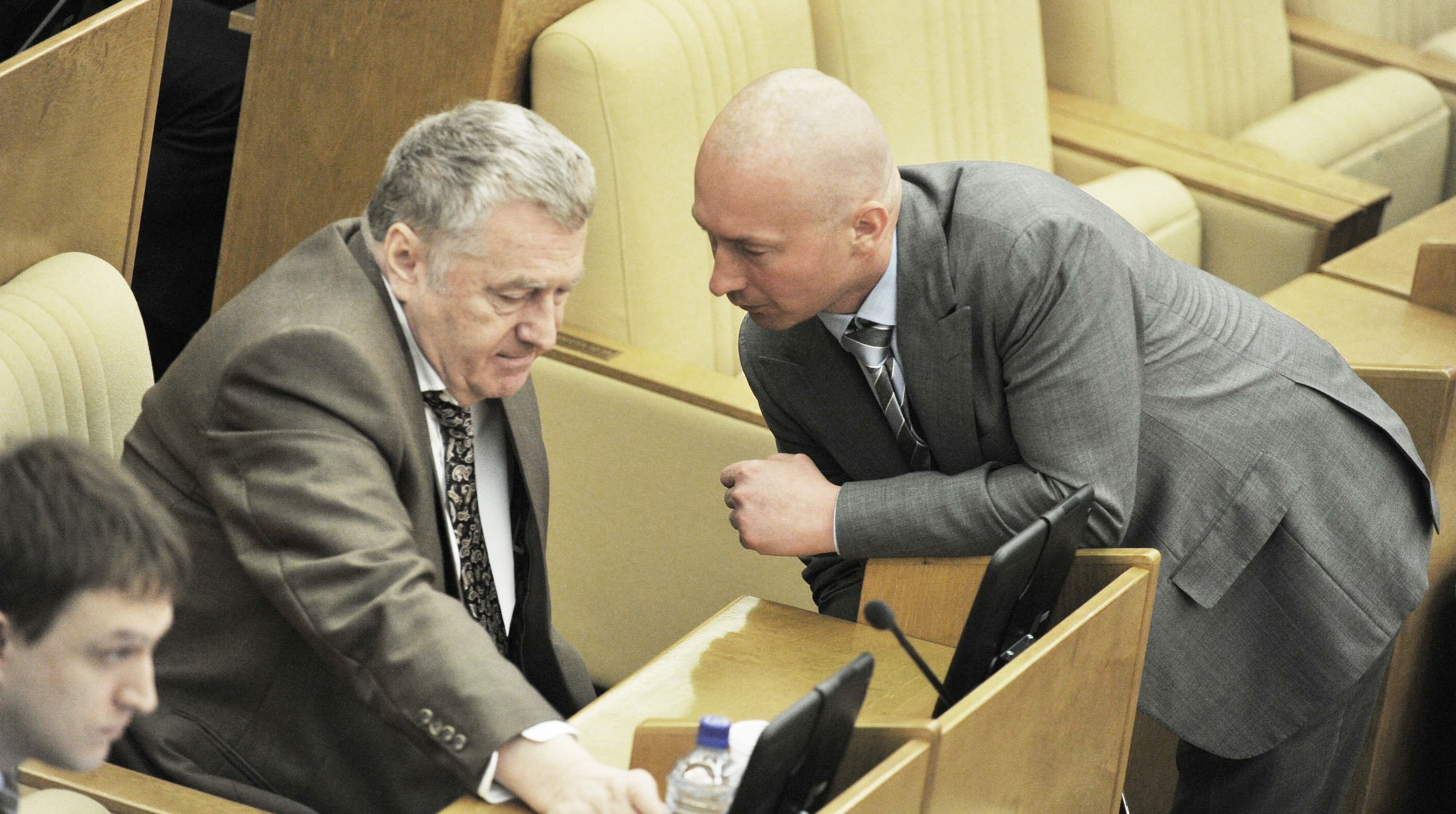 Журналист «Настоящего времени» заявил о домогательствах со стороны Владимира Жириновского Фото: © GLOBAL LOOK press