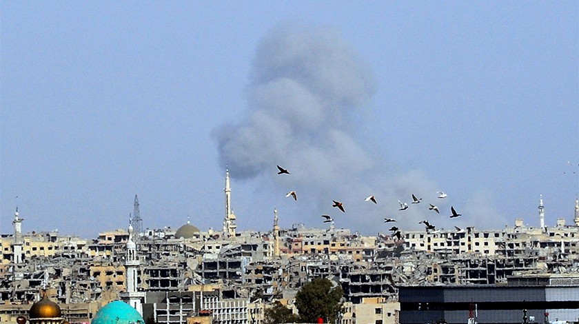 Dailystorm - В Дамаске сообщили об обстреле города снарядами с фосфором