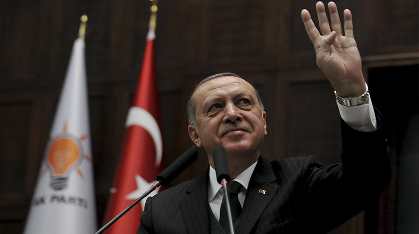 Турецкий лидер также призвал Евросоюз не применять двойные стандарты в отношении его страны Фото: © Global Look press/Depo Photo