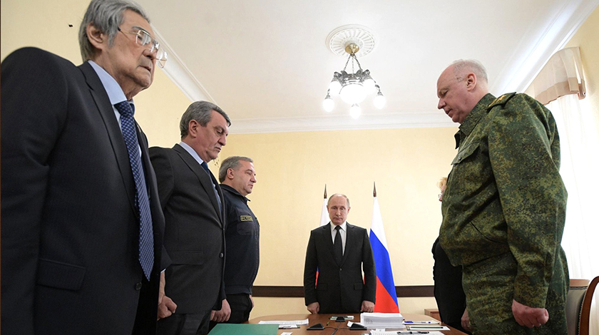 По словам губернатора, президент проявил «сверхчеловечность», поддержав кемеровчан Фото: © GLOBAL LOOK press/Kremlin Pool