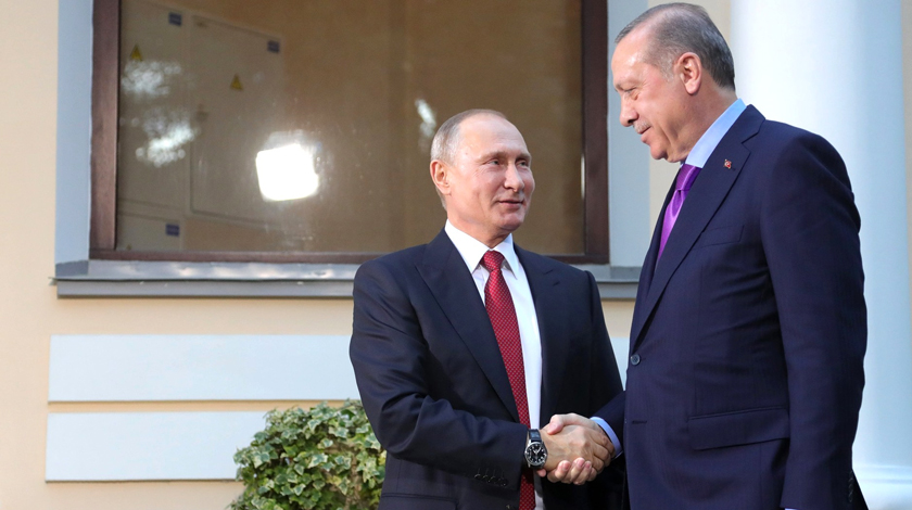 Глава государства прибыл в Турцию с двухдневным визитом Фото: © kremlin.ru