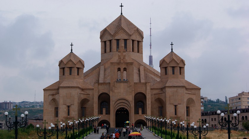 Церковь св. Грегора Светлого храма построена на 1700-летие христианства Армении