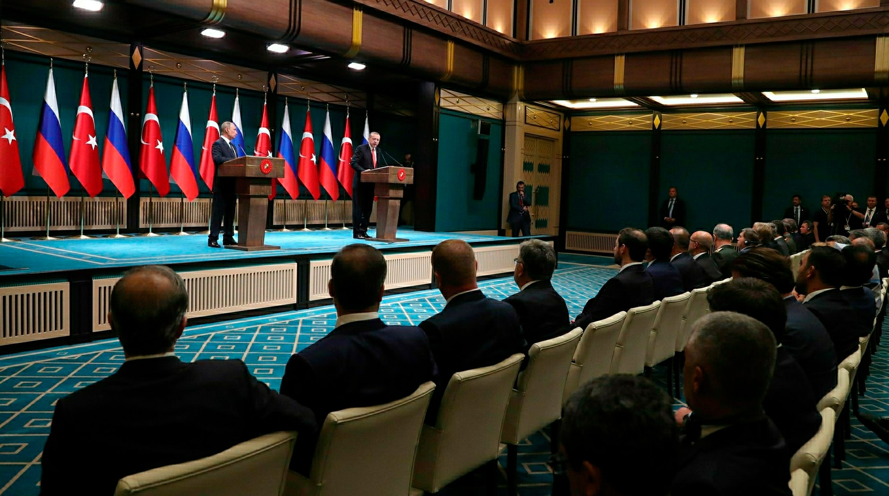Вторая успешная встреча Путина, Эрдогана и Рухани вызвала у «свободного мира» опасения по поводу выхода Анкары из НАТО Фото: © GLOBAL LOOK press/kremlin.ru