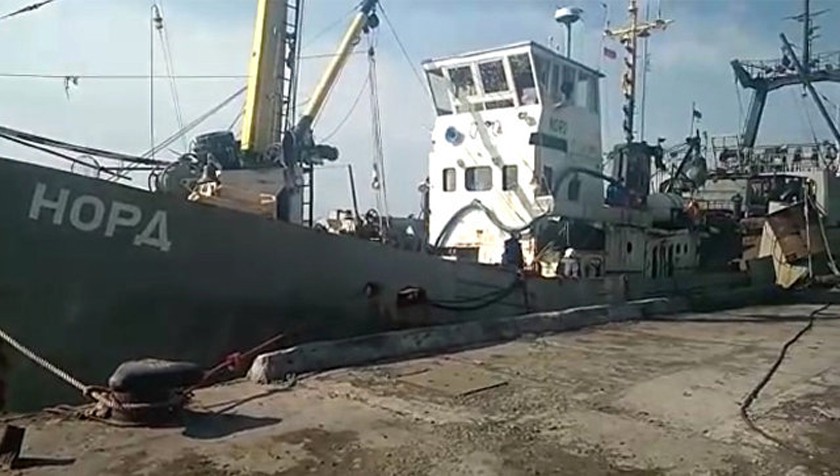 Dailystorm - Морякам российского судна «Норд» не дали выехать с Украины