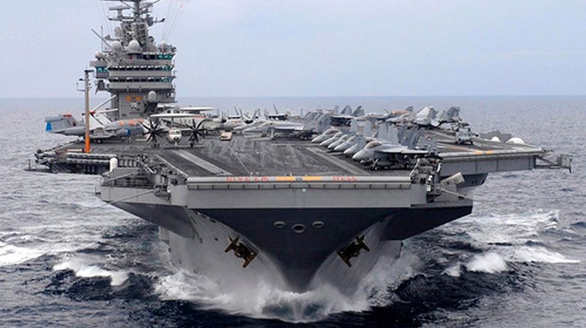 Dailystorm - США направляют в Средиземное море ударную группу с авианосцем