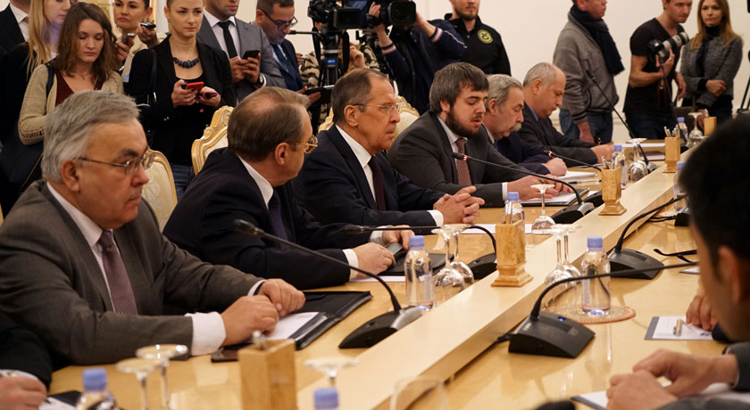 Главы МИД «Большой семерки» сочли поведение Москвы безответственным и дестабилизирующим Фото: © GLOBAL LOOK press/MFA Russia Press Service