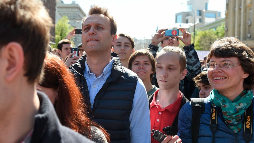 Политик призвал сторонников выходить на Тверскую улицу, несмотря на запрет мэрии Фото: © GLOBAL LOOK press