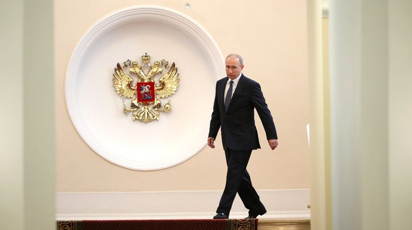 При этом российский президент не обошел своим вниманием украинский и грузинский народы Фото: © kremlin.ru