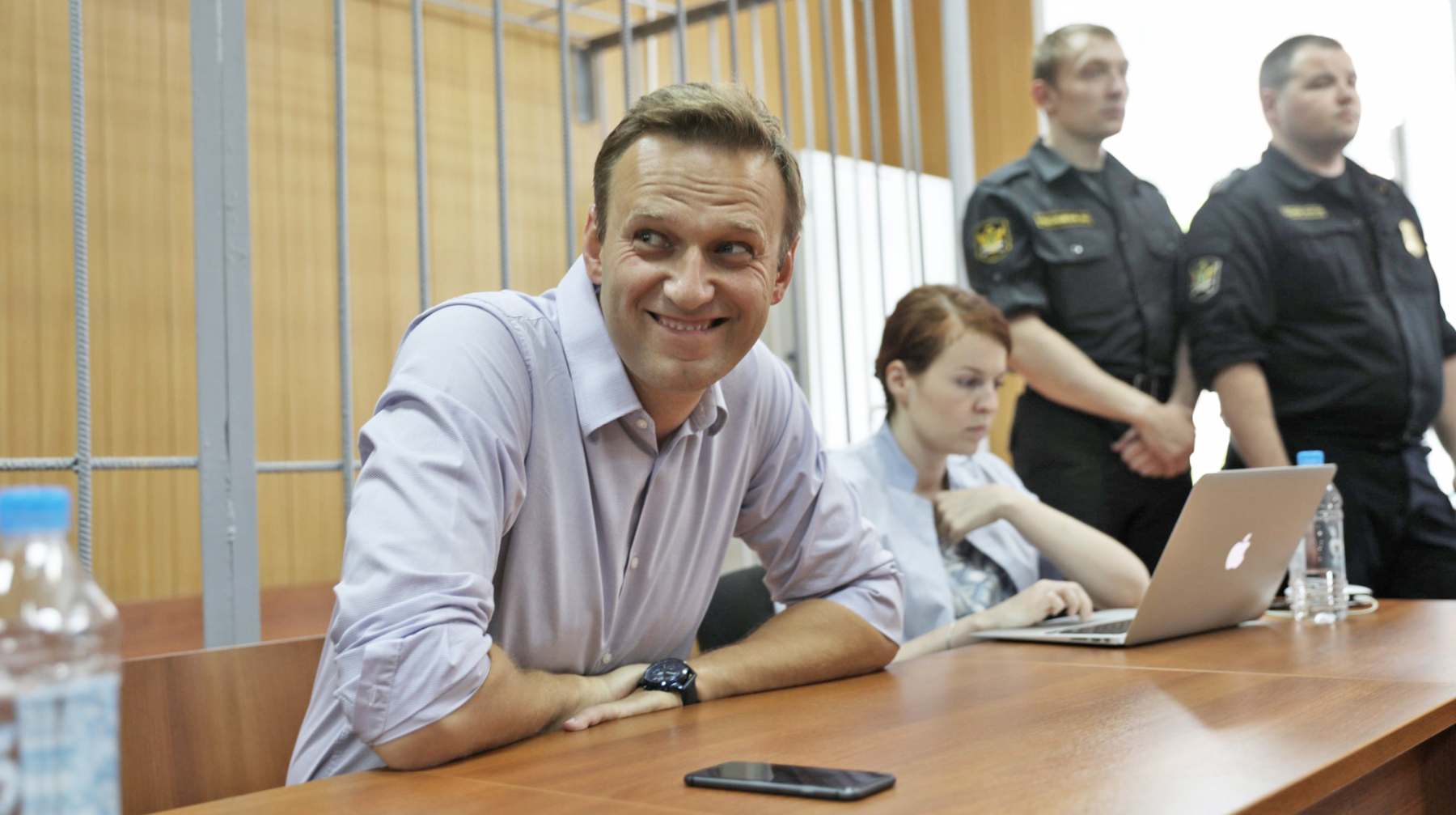 «Шторм» рассказывает, как Навальный получил 30 суток в Тверском суде Фото: © Daily Storm/Олег Михальчук