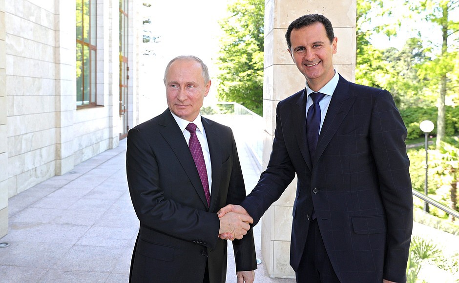 Путин и Асад в Сочи обсудили экономическое восстановление Сирии